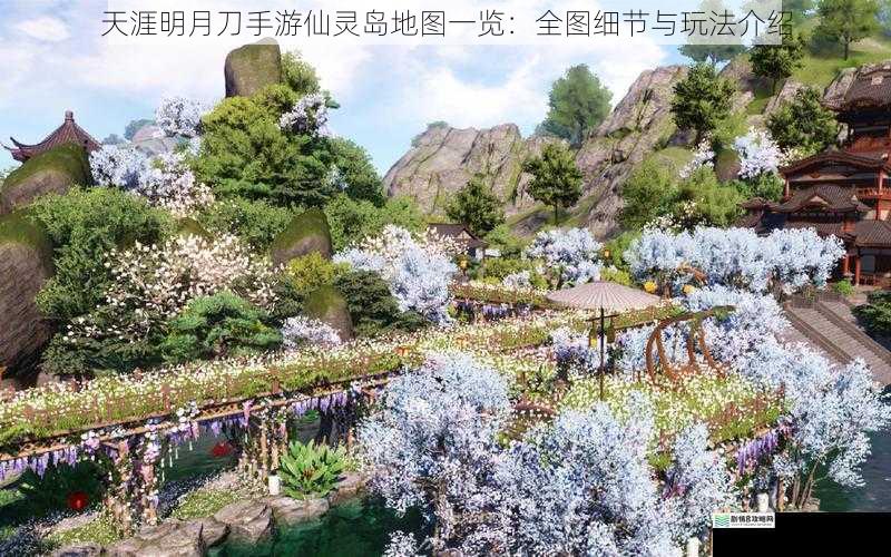 天涯明月刀手游仙灵岛地图一览:全图细节与玩法介绍