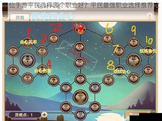 寻仙手游平民选择哪个职业好?平民最强职业选择推荐攻略