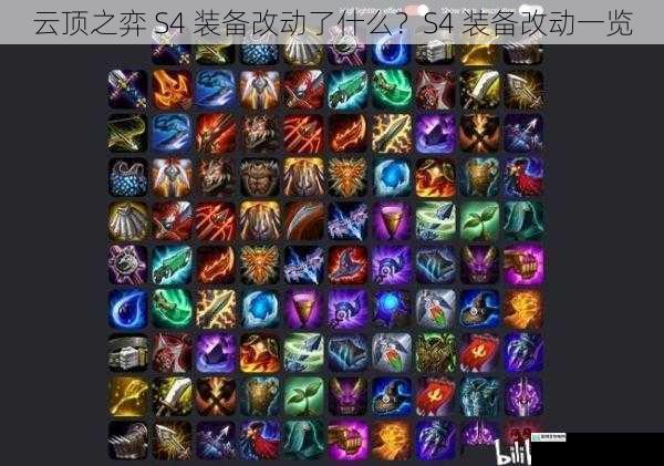 云顶之弈 S4 装备改动了什么?S4 装备改动一览