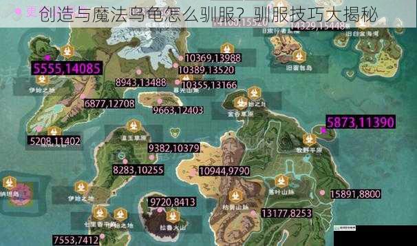 创造与魔法乌龟怎么驯服?驯服技巧大揭秘