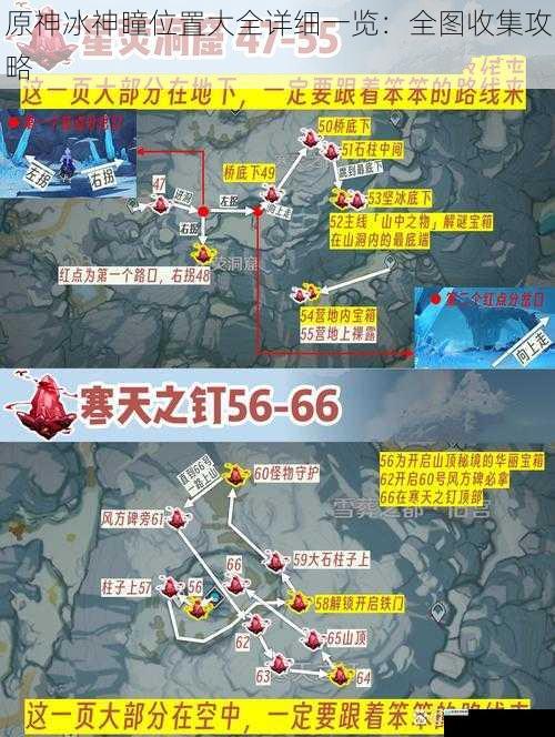 原神冰神瞳位置大全详细一览:全图收集攻略