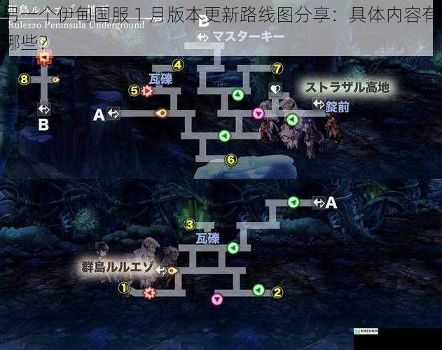 另一个伊甸国服 1 月版本更新路线图分享:具体内容有哪些?