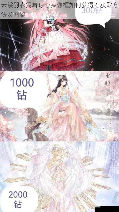 云裳羽衣霓舞琼心头像框如何获得?获取方法及图鉴