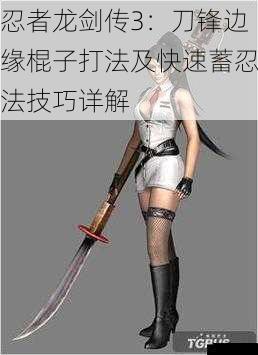 忍者龙剑传3:刀锋边缘棍子打法及快速蓄忍法技巧详解