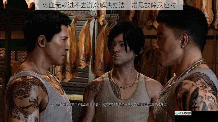热血无赖进不去游戏解决办法:常见故障及应对