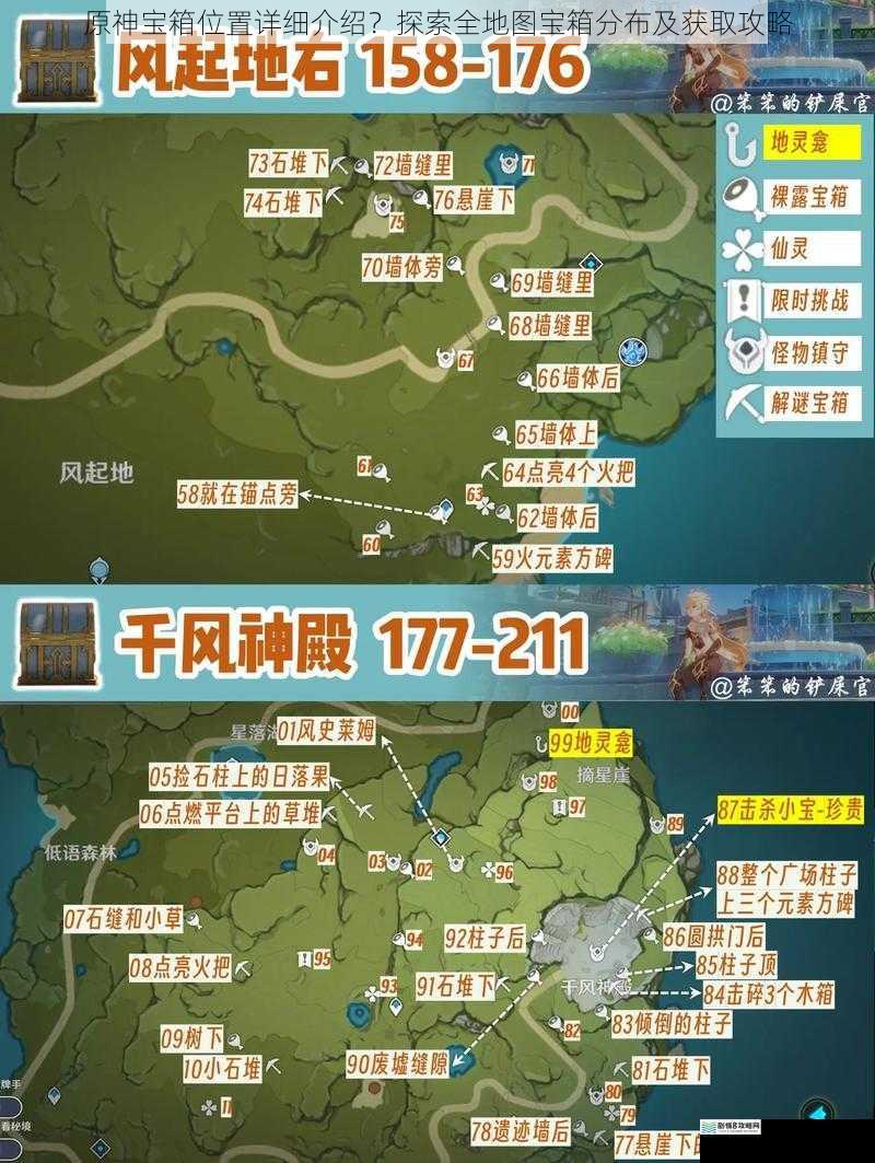 原神宝箱位置详细介绍?探索全地图宝箱分布及获取攻略