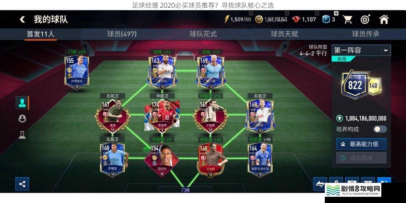 足球经理 2020必买球员推荐?寻找球队核心之选