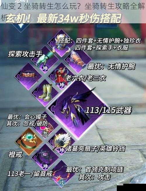 仙变 2 坐骑转生怎么玩?坐骑转生攻略全解析