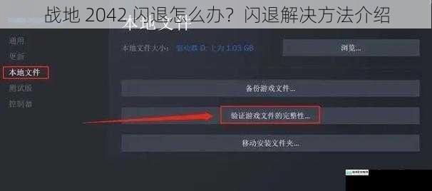 战地 2042 闪退怎么办?闪退解决方法介绍