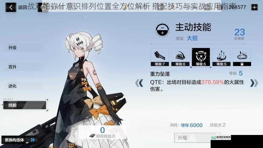 战双帕弥什意识排列位置全方位解析 搭配技巧与实战应用指南