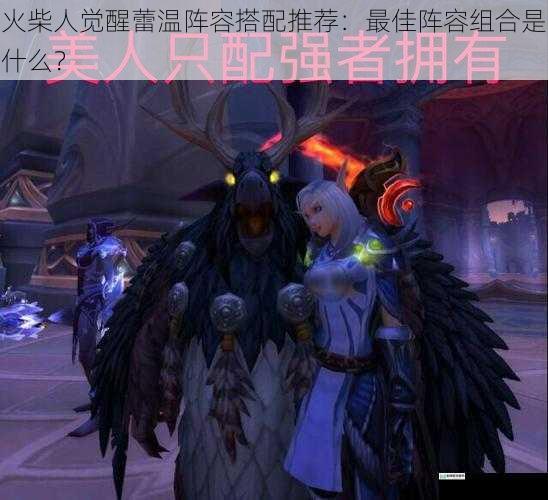 火柴人觉醒蕾温阵容搭配推荐:最佳阵容组合是什么?