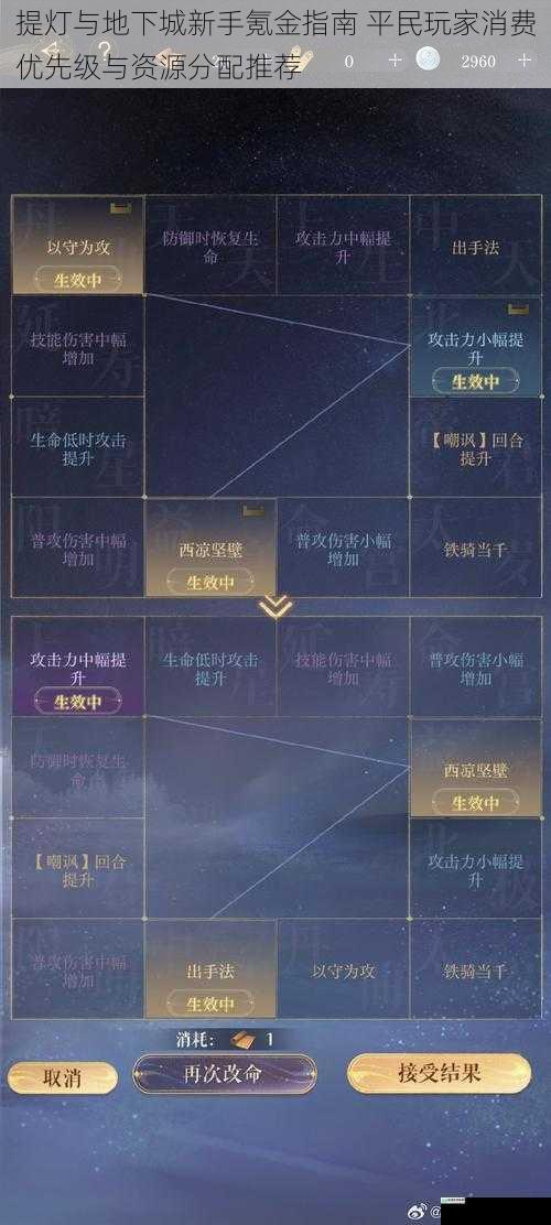 提灯与地下城新手氪金指南 平民玩家消费优先级与资源分配推荐