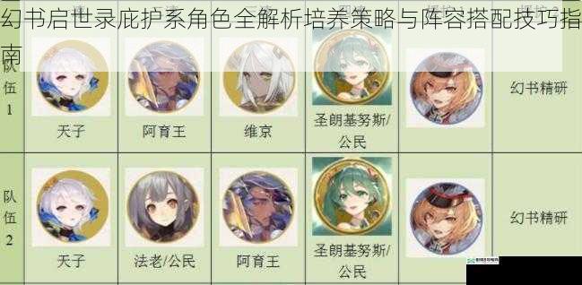 幻书启世录庇护系角色全解析培养策略与阵容搭配技巧指南