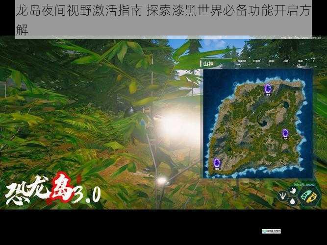 恐龙岛夜间视野激活指南 探索漆黑世界必备功能开启方法详解