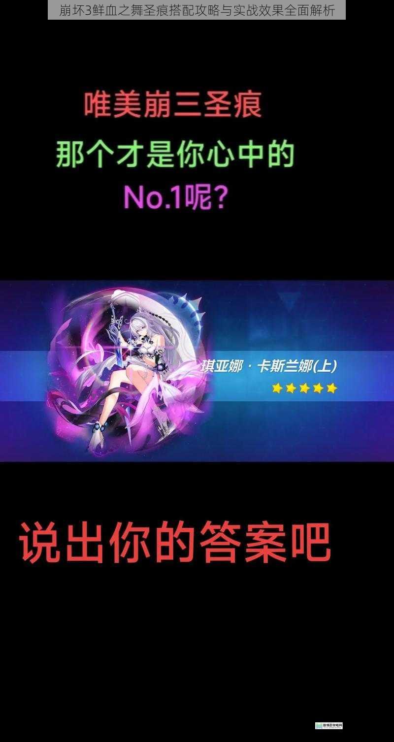 崩坏3鲜血之舞圣痕搭配攻略与实战效果全面解析
