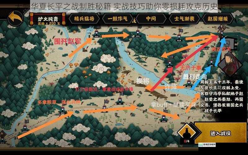 无悔华夏长平之战制胜秘籍 实战技巧助你零损耗攻克历史关卡