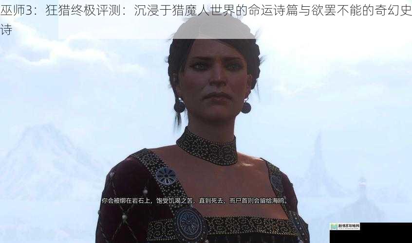 巫师3：狂猎终极评测：沉浸于猎魔人世界的命运诗篇与欲罢不能的奇幻史诗