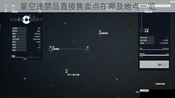 星空违禁品直接售卖点在哪及地点一览