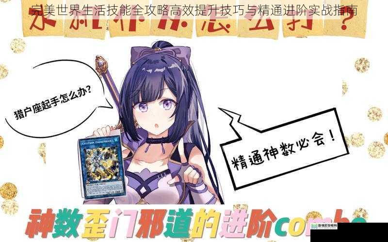 完美世界生活技能全攻略高效提升技巧与精通进阶实战指南