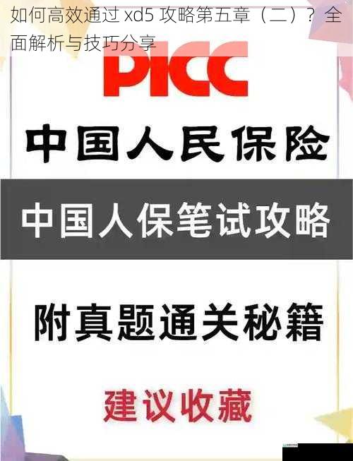 如何高效通过 xd5 攻略第五章（二）？全面解析与技巧分享