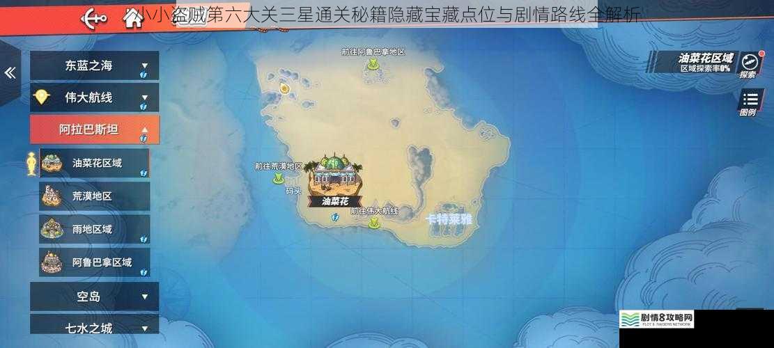 小小盗贼第六大关三星通关秘籍隐藏宝藏点位与剧情路线全解析