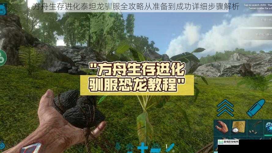 方舟生存进化泰坦龙驯服全攻略从准备到成功详细步骤解析