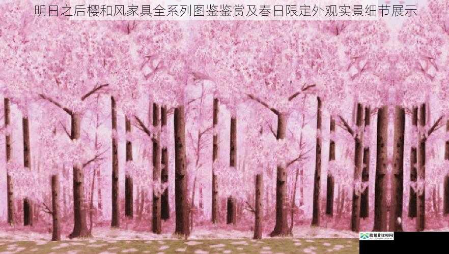 明日之后樱和风家具全系列图鉴鉴赏及春日限定外观实景细节展示